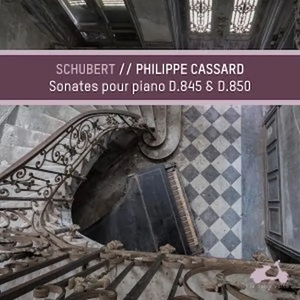 Pochette — SCHUBERT // Sonates pour piano D.845 & D.850