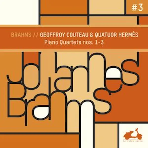 Pochette — BRAHMS // Les trois Quatuors avec piano