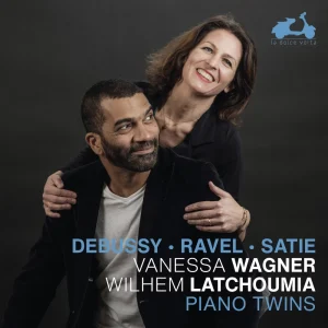 Pochette — DEBUSSY, RAVEL, SATIE // Piano Twins