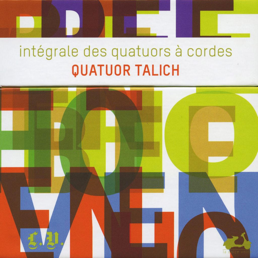 Pochette — BEETHOVEN // Intégrale des Quatuors à cordes