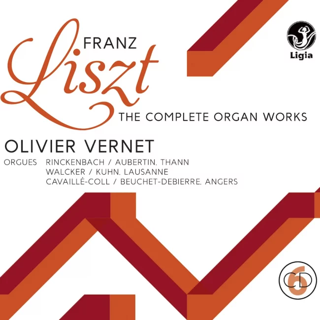 Pochette — LISZT // Intégrale de l’Œuvre pour orgue