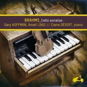 Pochette — BRAHMS // Les 2 sonates pour violoncelle