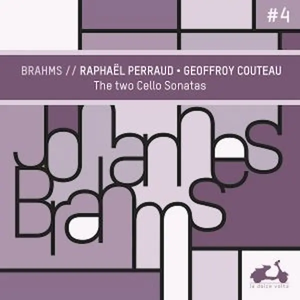 Pochette — BRAHMS // Les deux sonates pour violoncelle
