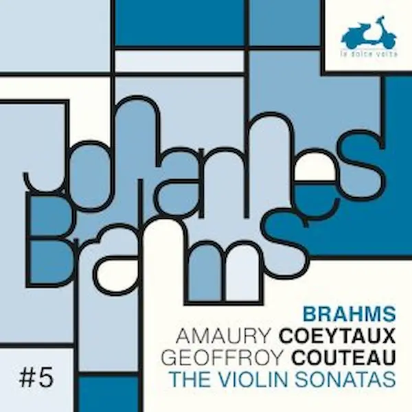 Pochette — BRAHMS // Sonates pour violon